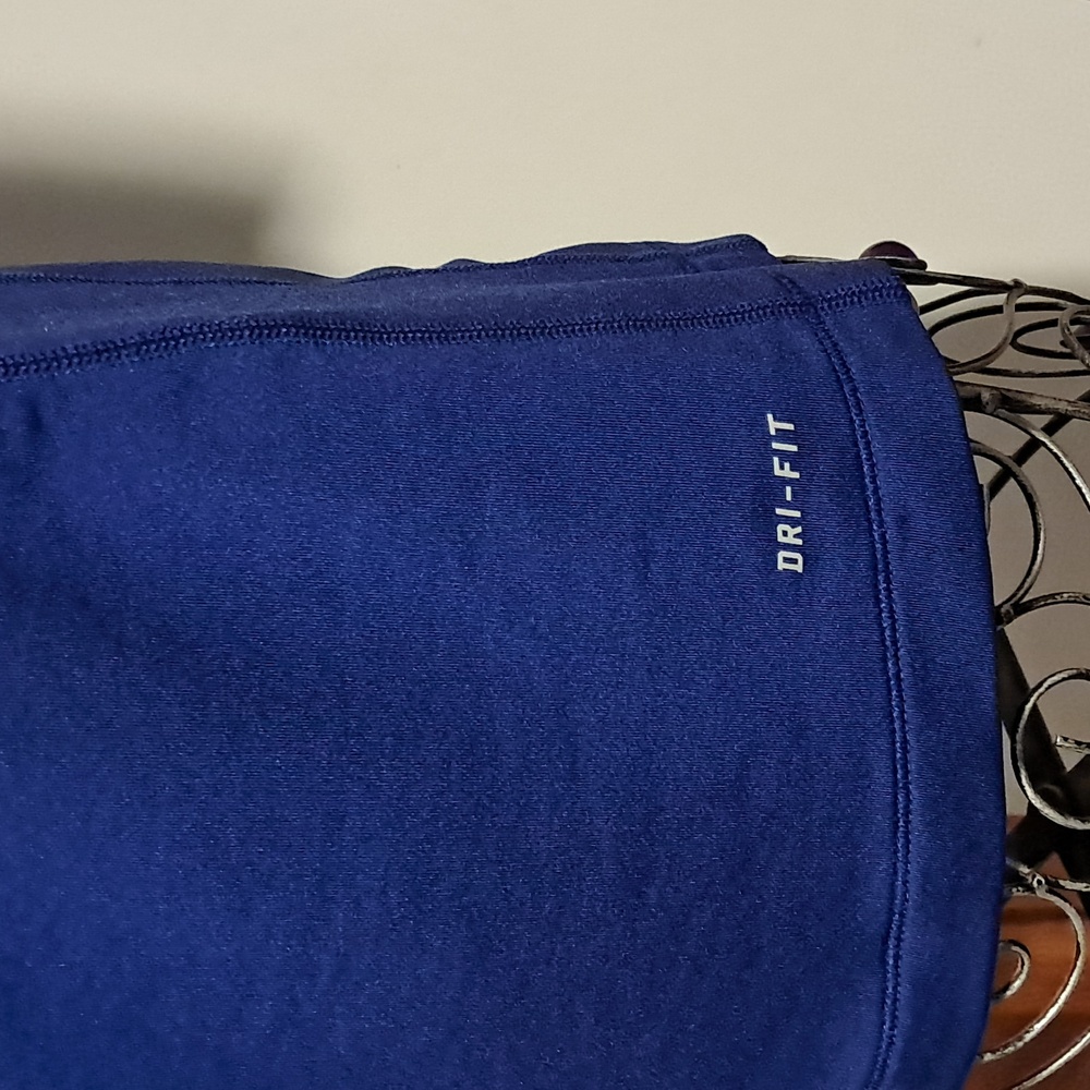 Nike Blue and Gray Performance Hoodie - Picture 6 of 8